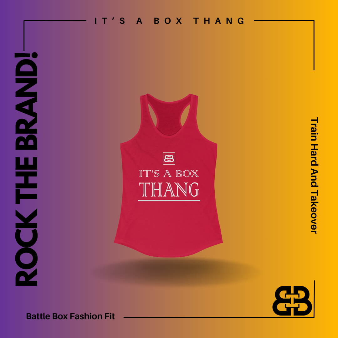 Battle Box Racerback Tank - BB Thang