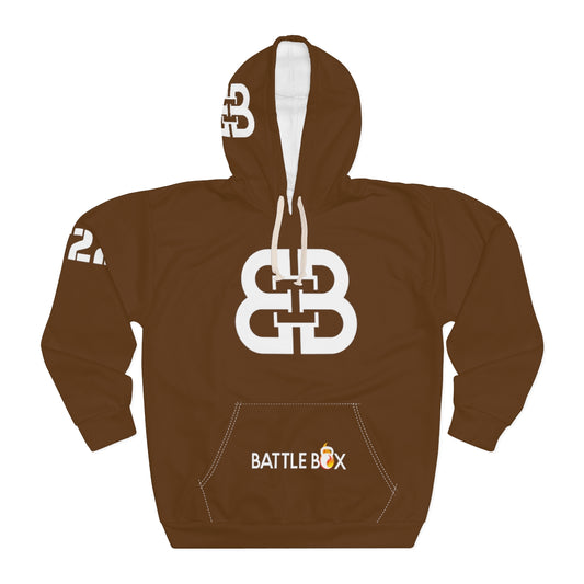 Battle Box Brown Unisex Pullover Hoodie