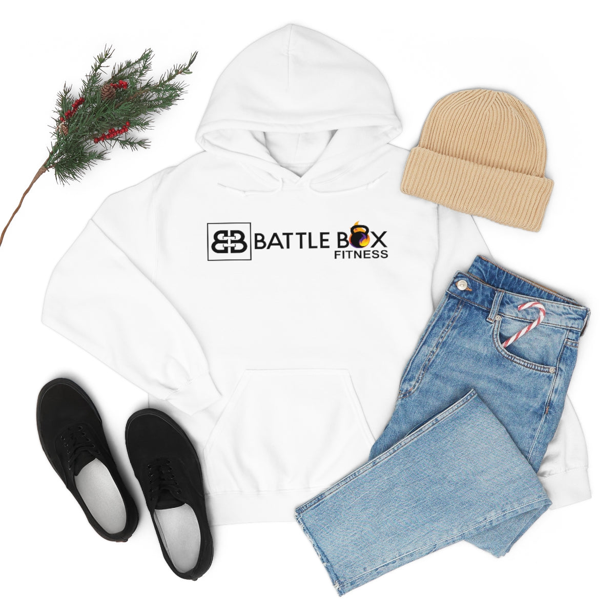 Battle Box Fitness Unisex Heavy Blend™ Hooded Sweatshirt