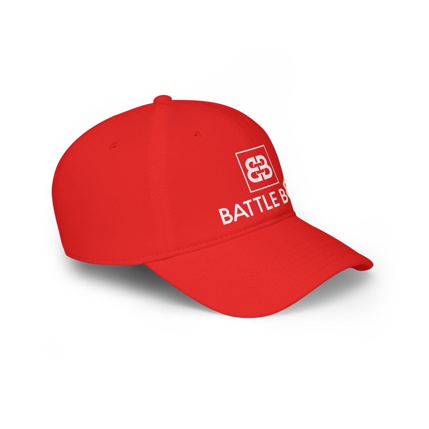 Battle Box Unisex Low Profile Hat White Logo