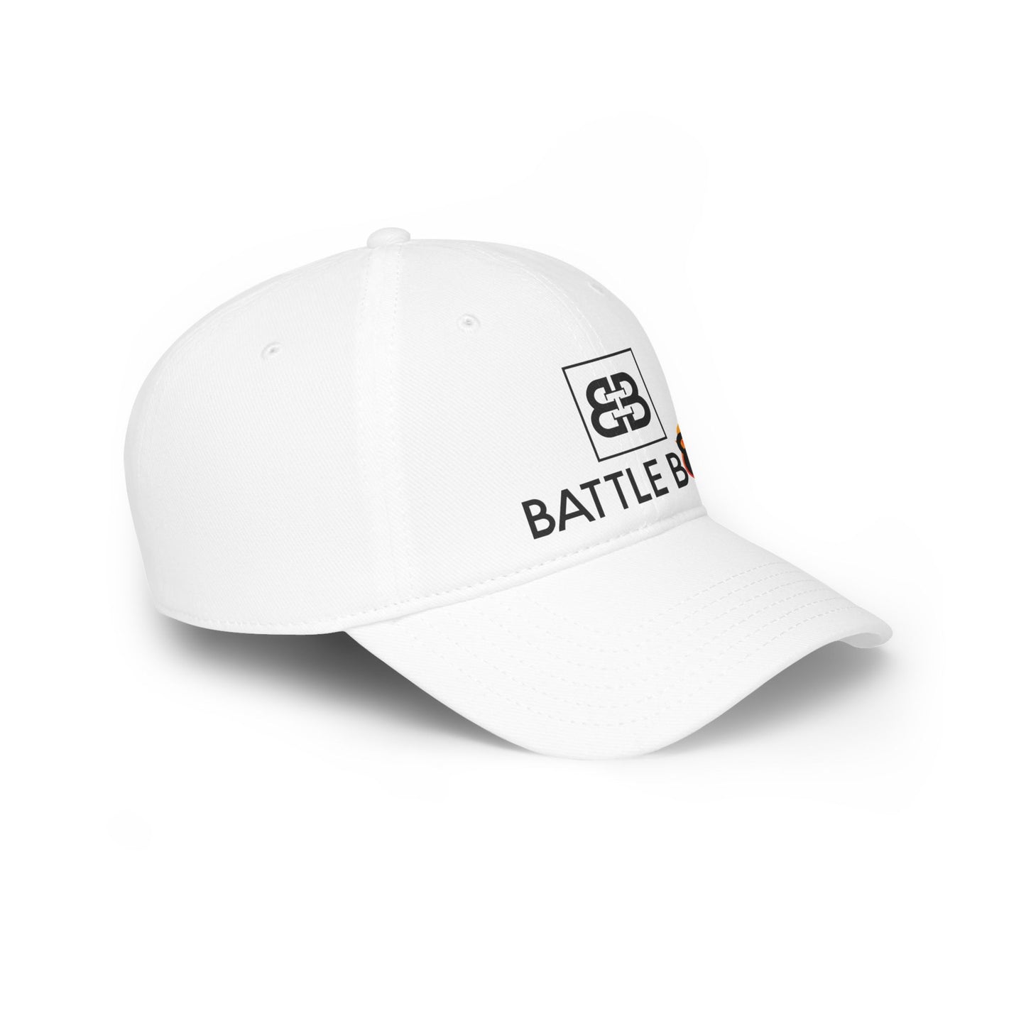 Battle Box Unisex Low Profile Hat Black Logo