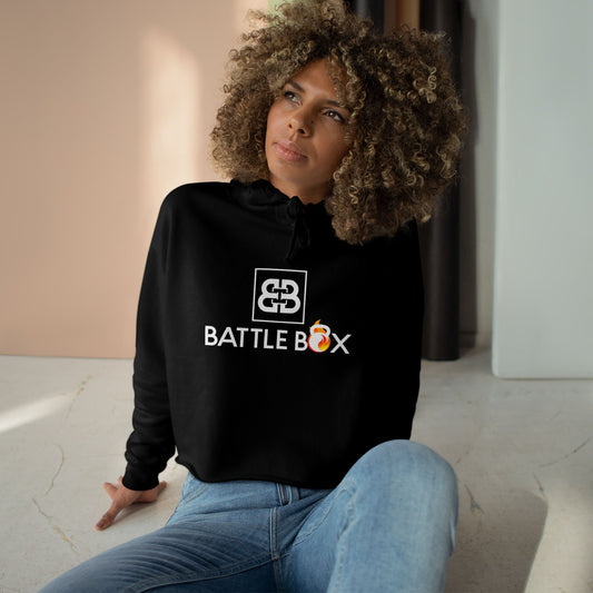 Battle Box Branded Crop Hoodie