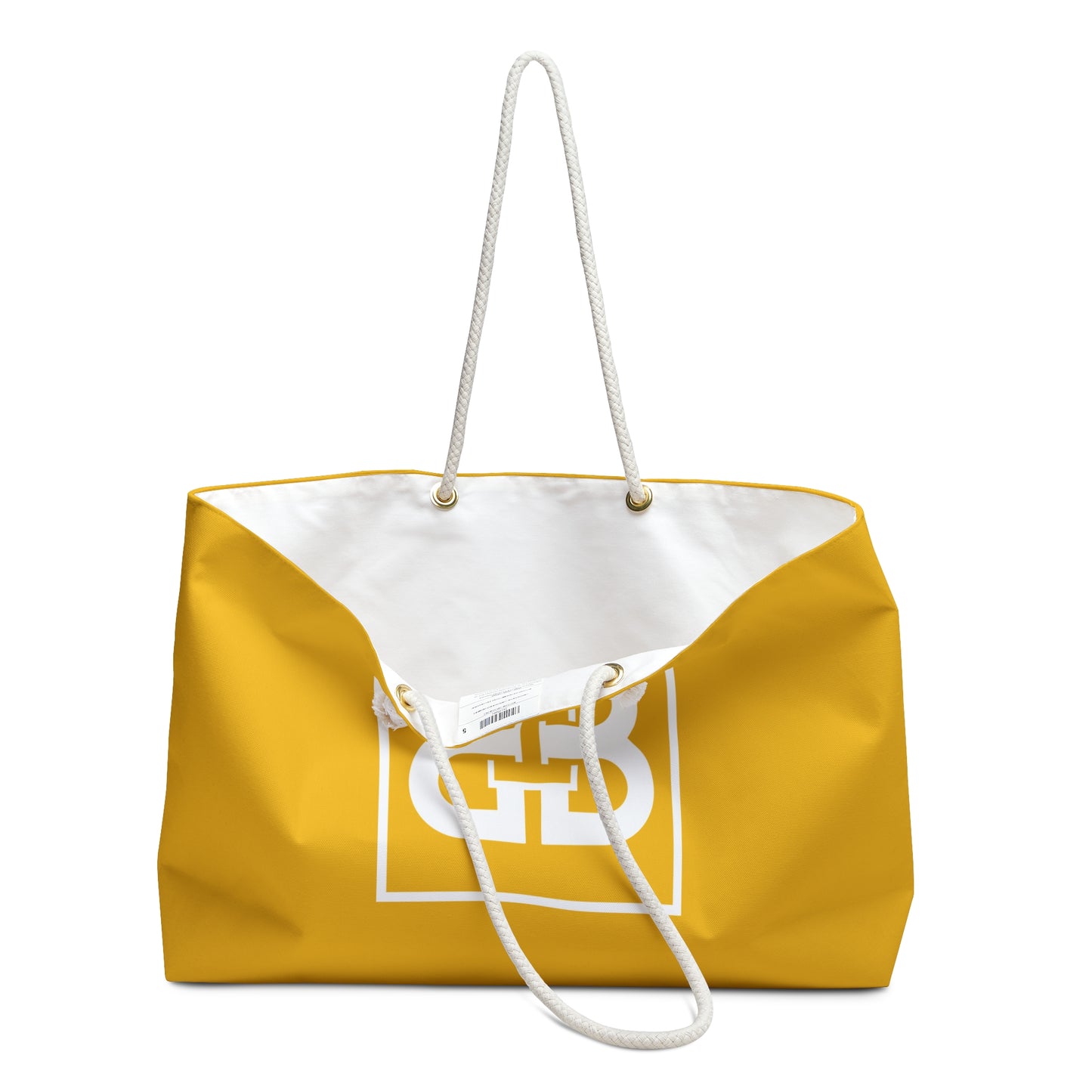 Yellow Yoga Weekender Gym Bag -1A