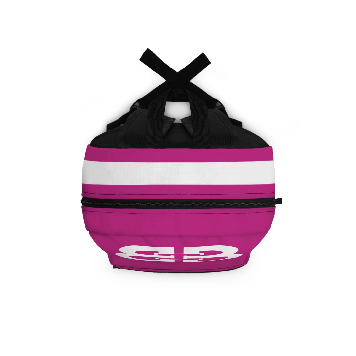 Battle Box Gym Fitness Pink Train Hard Backpack