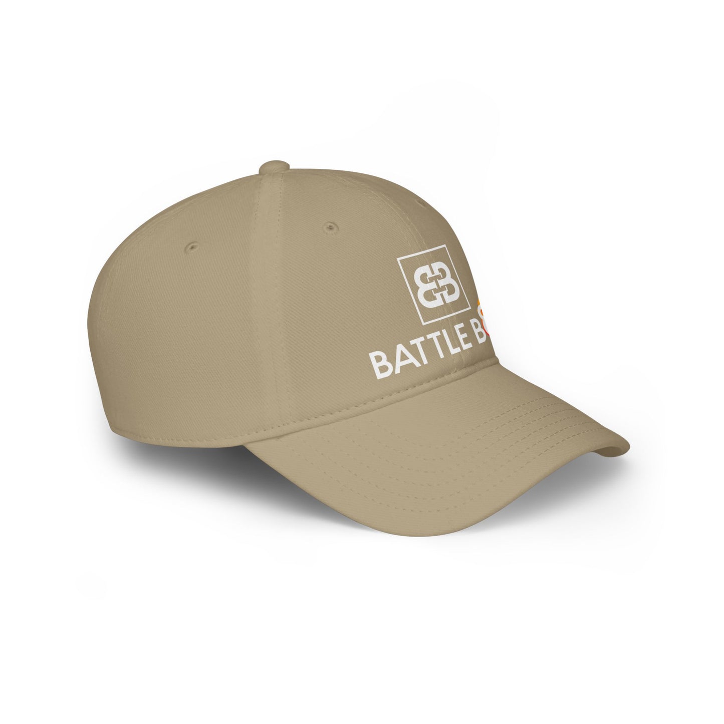 Battle Box Unisex Low Profile Hat White Logo