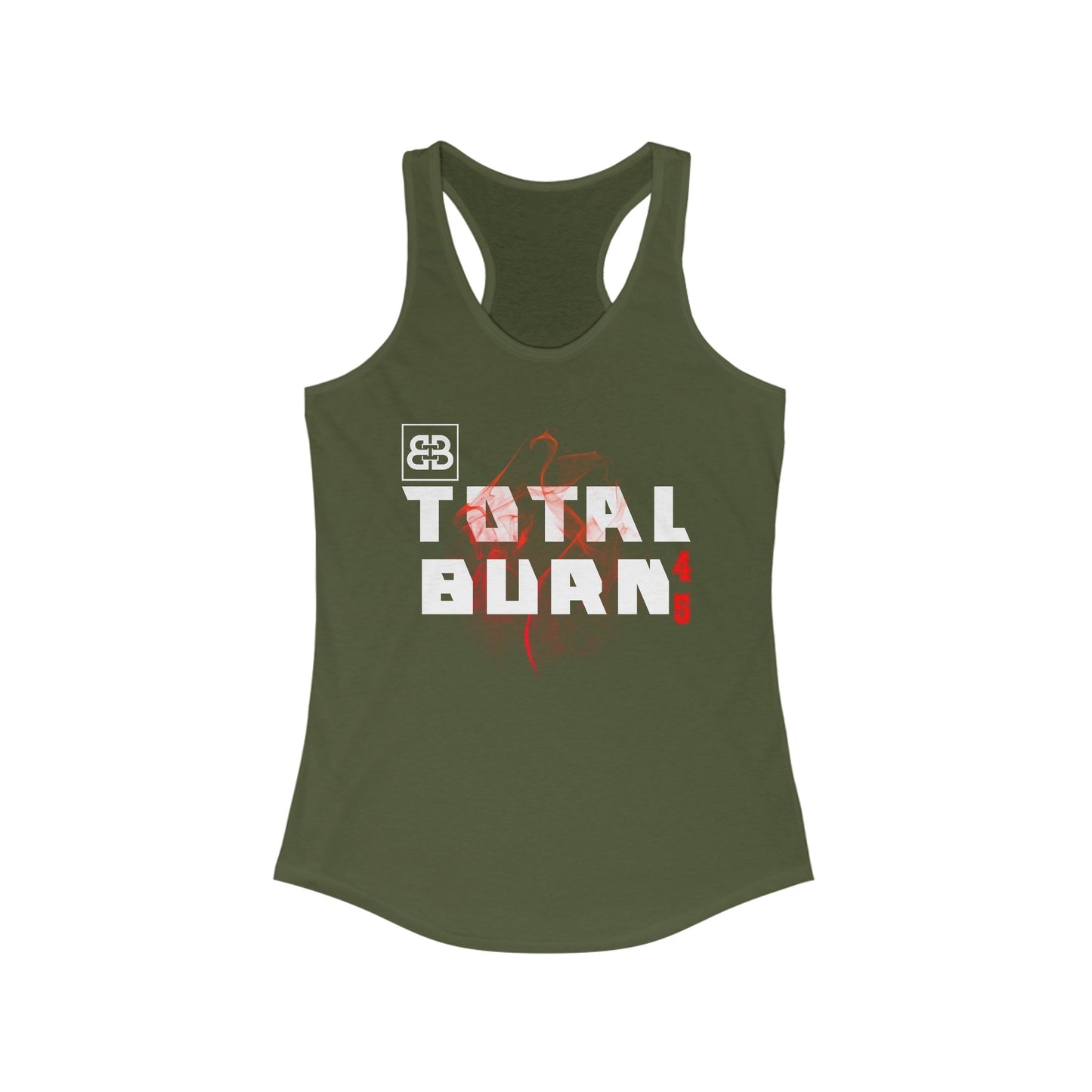 Battle Box Women's 45 Racerback Tank