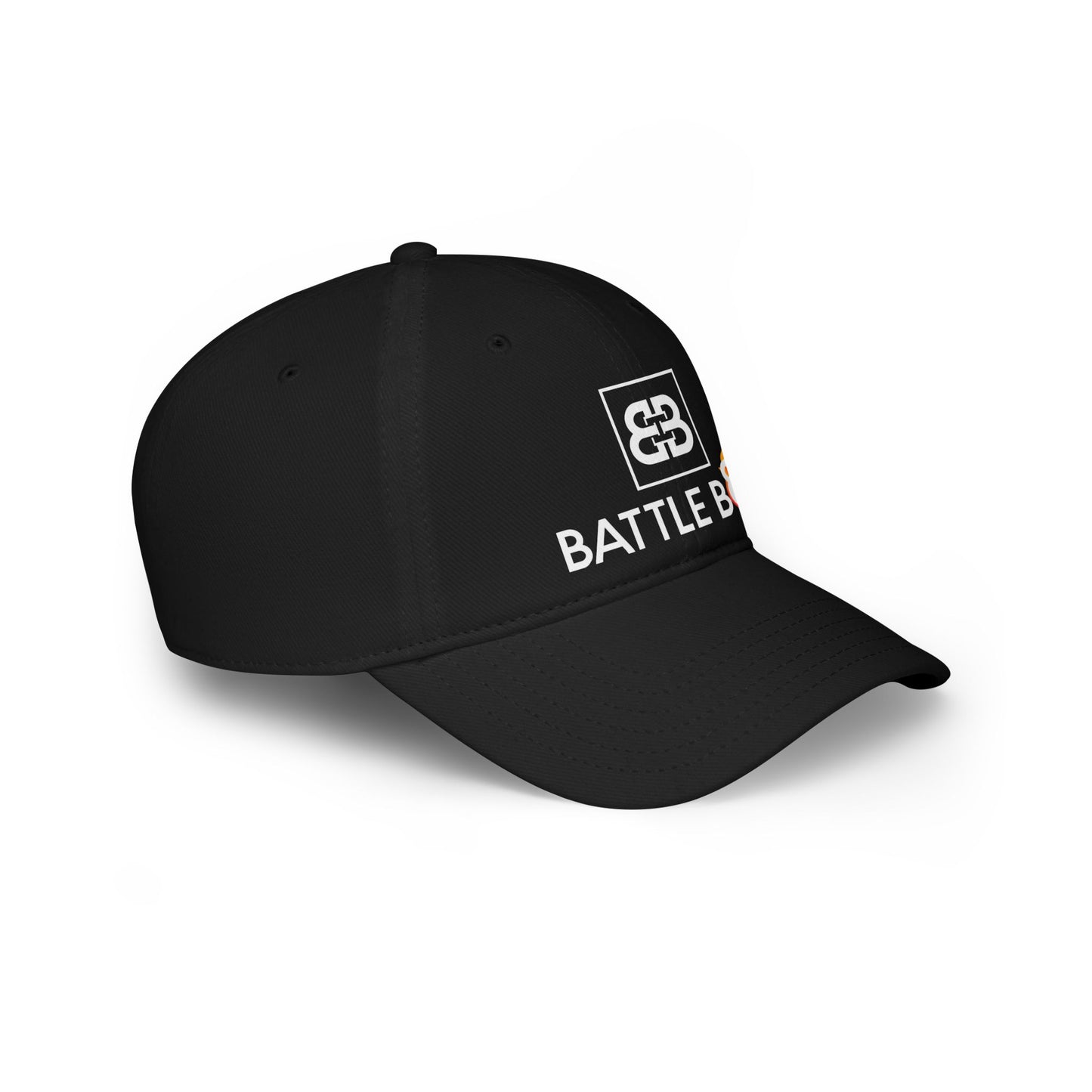 Battle Box Unisex Low Profile Hat White Logo