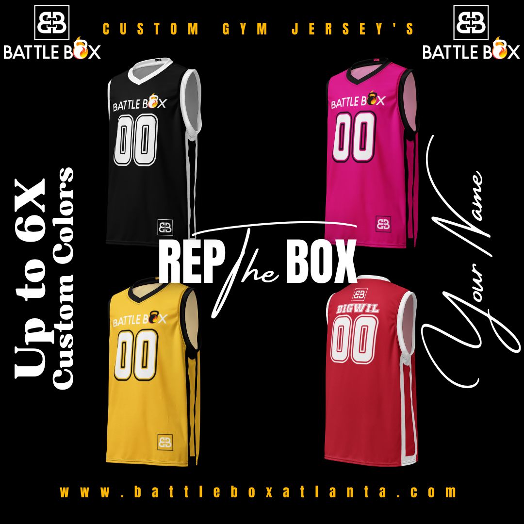 Battle Box Life Custom Unisex Gym Jersey