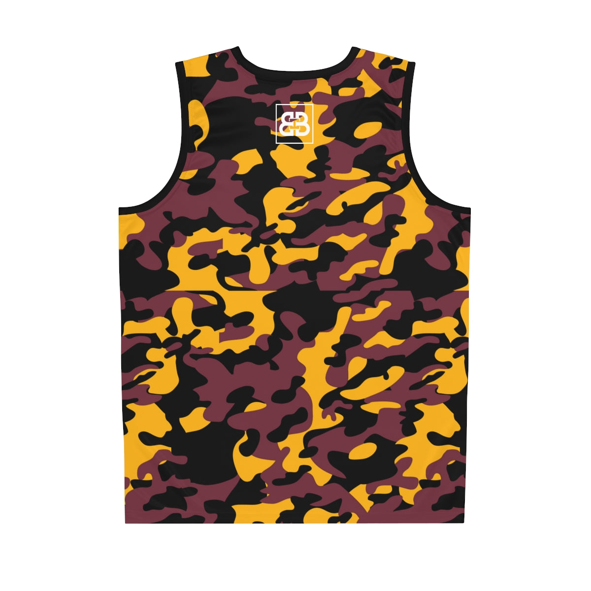 Battle Box Black Burgundy Basketball Jersey