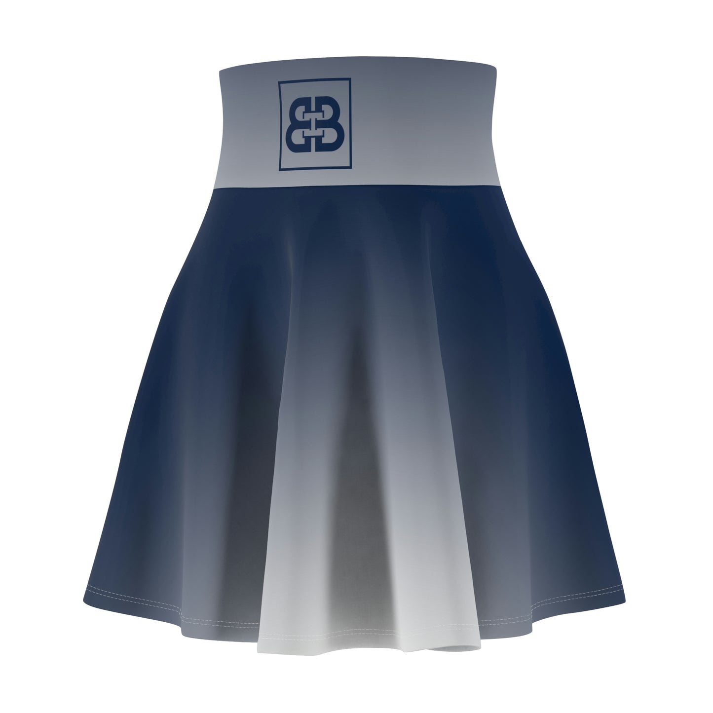 Battle Box High Waist Swirl Women's Skater Skirt-HW