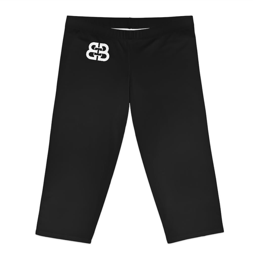 Battle Box [BB] Women's Black Capri Leggings – Battle Box Wellness