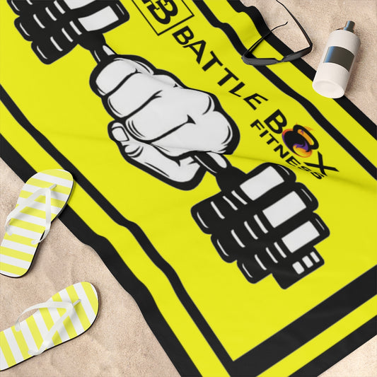 Battle Box Gym Towel - Dumbell