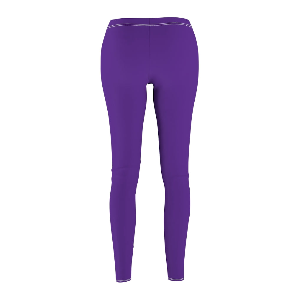 Battle Box Women's Purple Casual Leggings