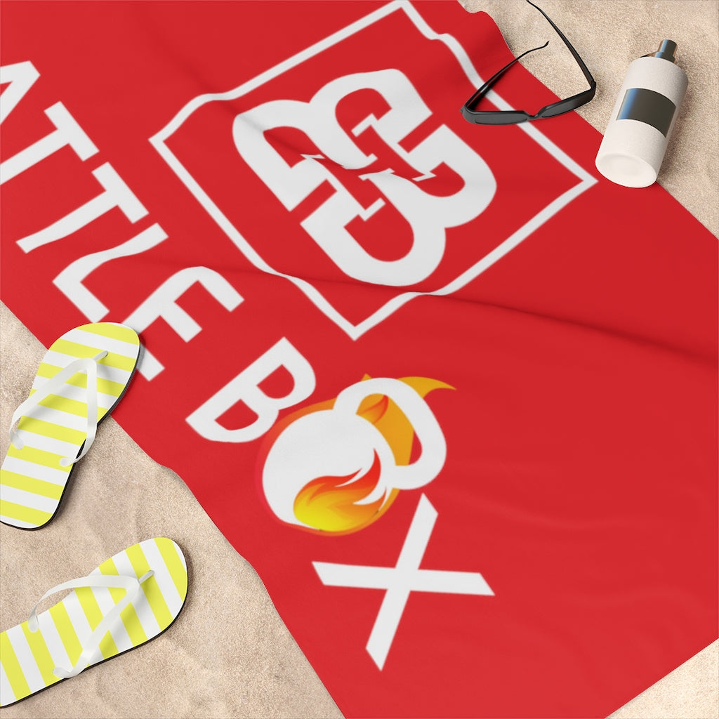 Battle Box Gym Towel - Red