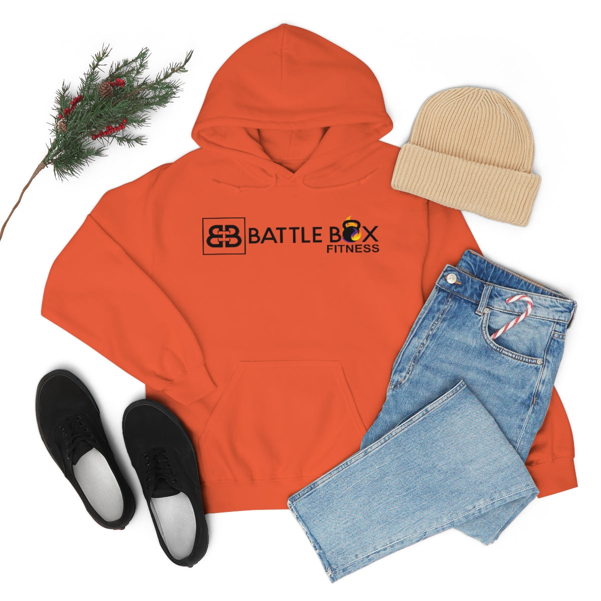 Battle Box Fitness Unisex Heavy Blend™ Hooded Sweatshirt