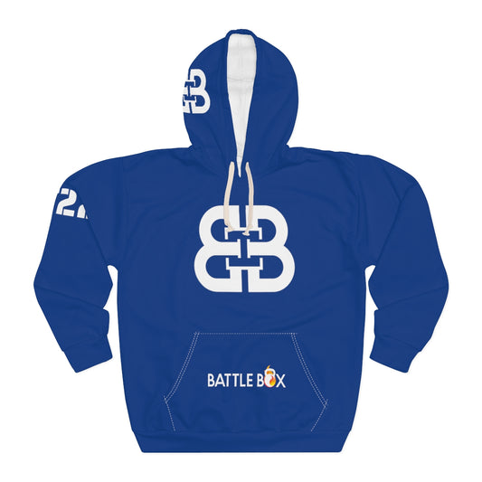 Battle Box Blue Unisex Pullover Hoodie