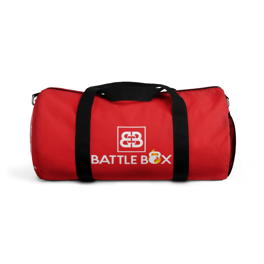 Battle Box Red Gym Duffel Bag -1A