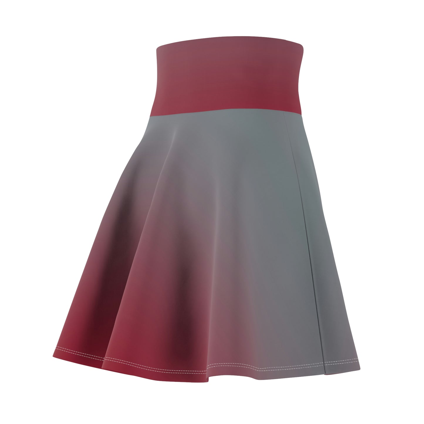 Battle Box High Waist Swirl Women's Skater Skirt-HW