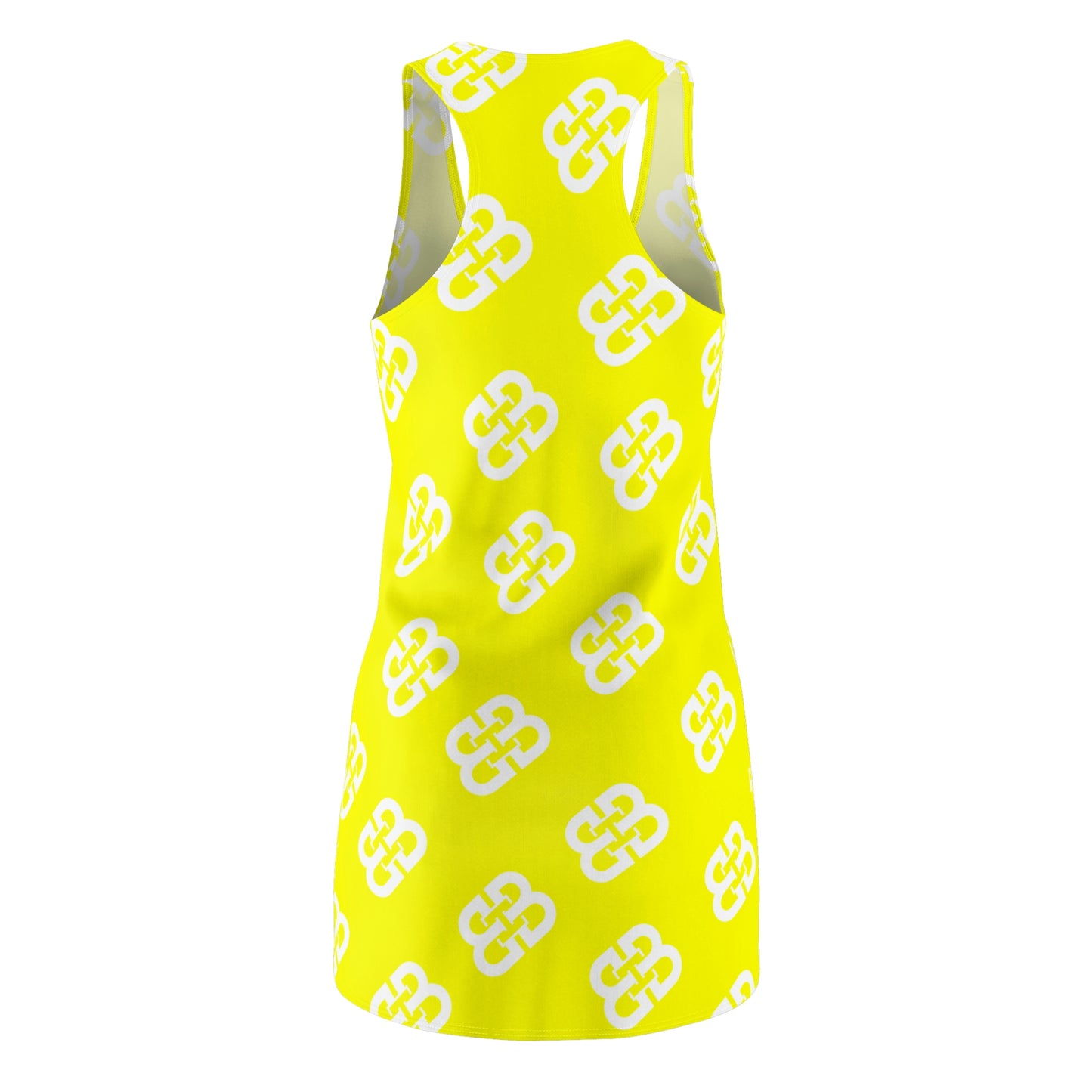 Battle Box Yellow White BB Tunic Racerback Top-CB