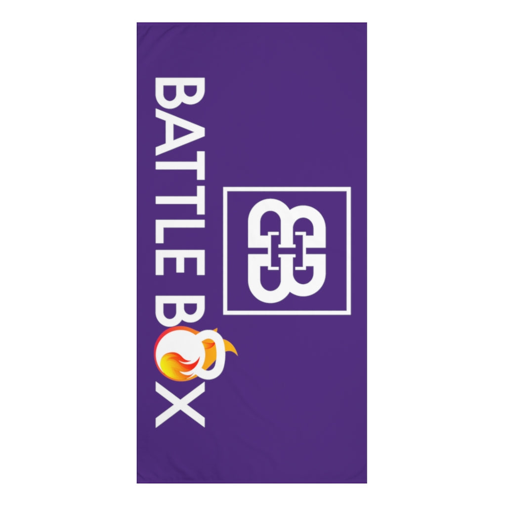 Battle Box Gym Towel - Purple