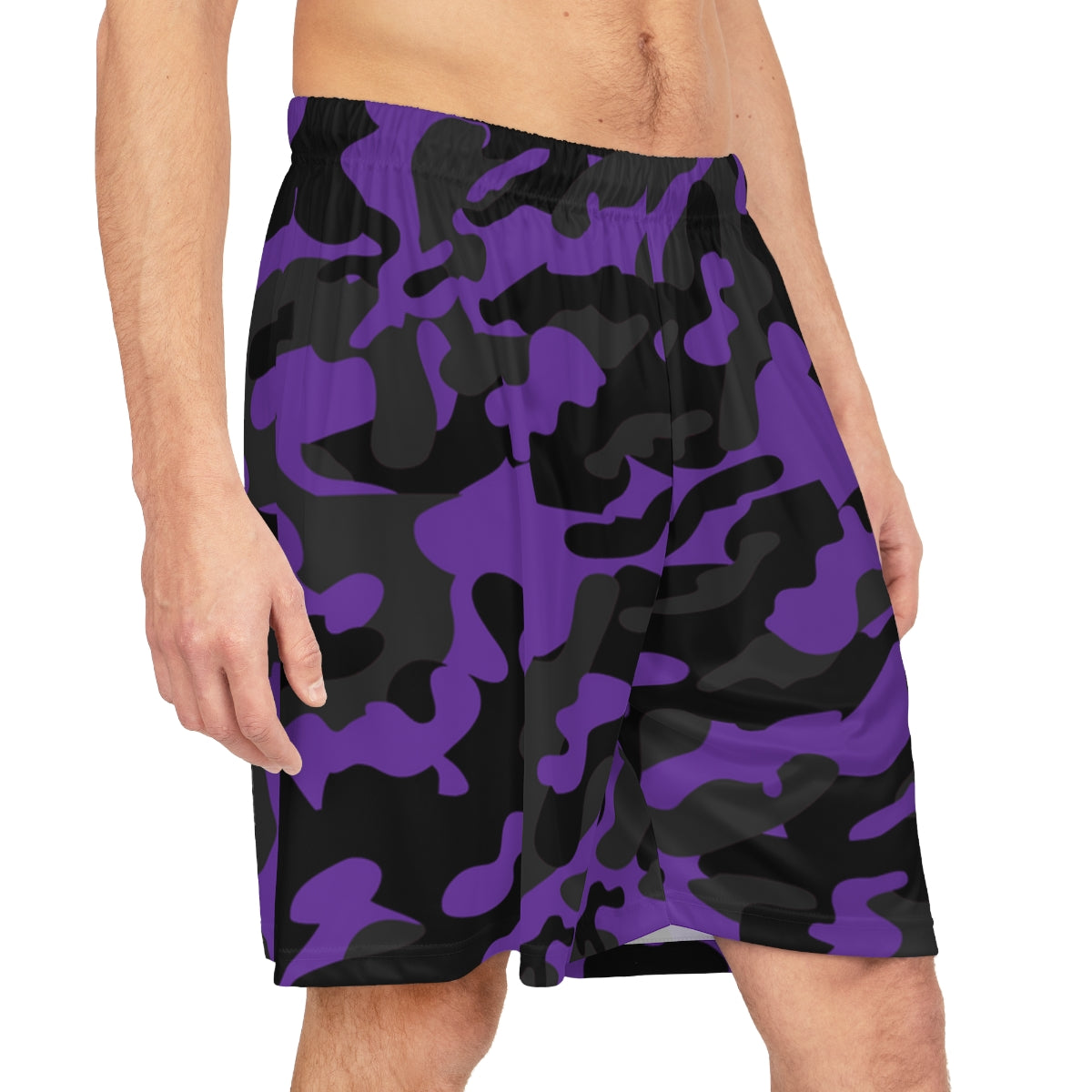 Battle Box BB Purple Camo Basketball Shorts – Battle Box Wellness