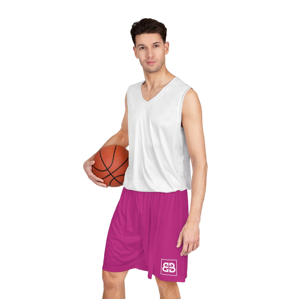 Battle Box BB Pink Basketball Shorts