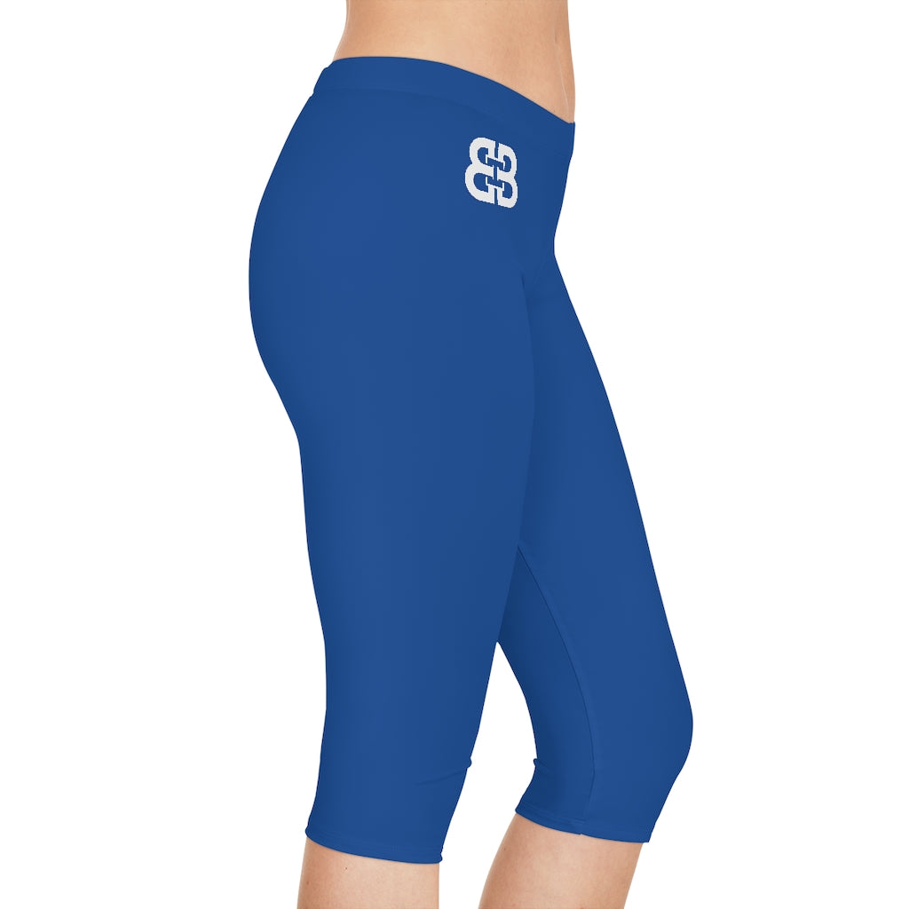 Battle Box [BB] Women's Navy Capri Leggings