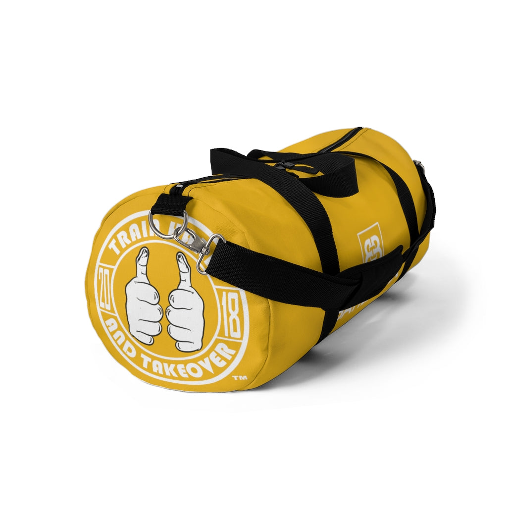 Battle Box Yellow Gym Duffel Bag -1A