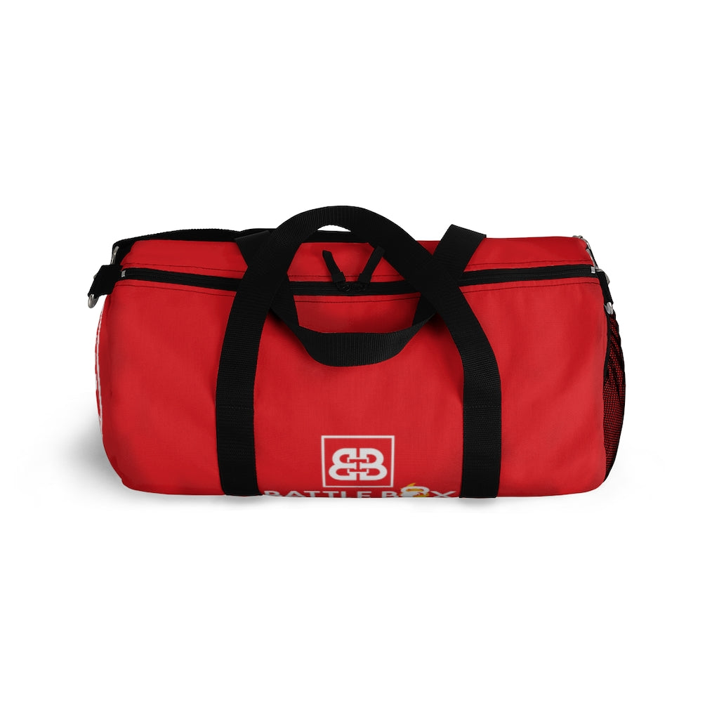 Battle Box Red Gym Duffel Bag -1A