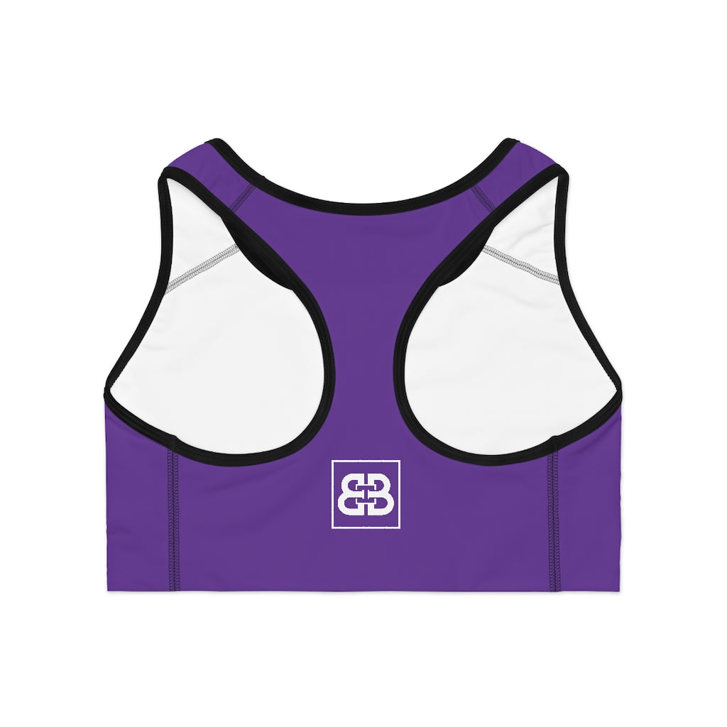 Battle Box Purple Sports Bra