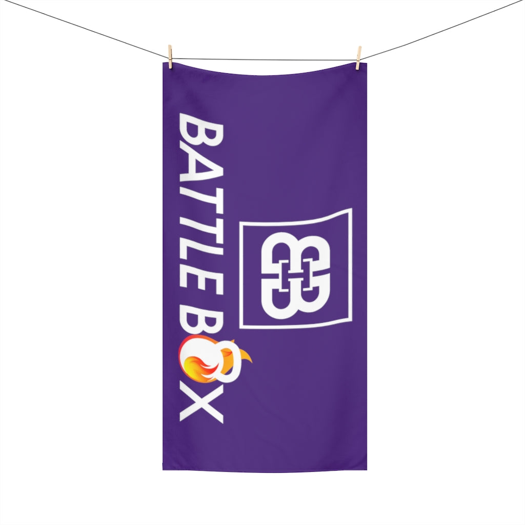 Battle Box Gym Towel - Purple
