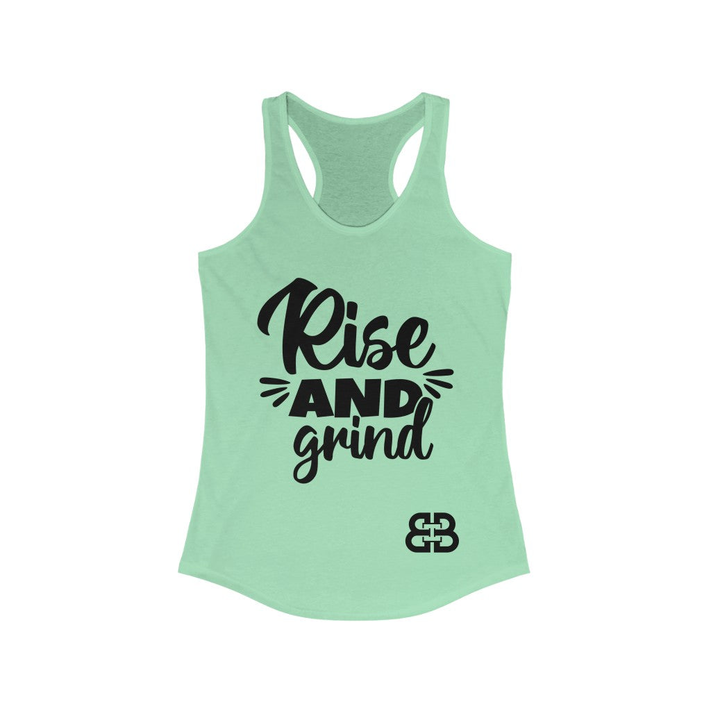 Women's Rise And Grind Body Battle Box Racerback Tank -2A