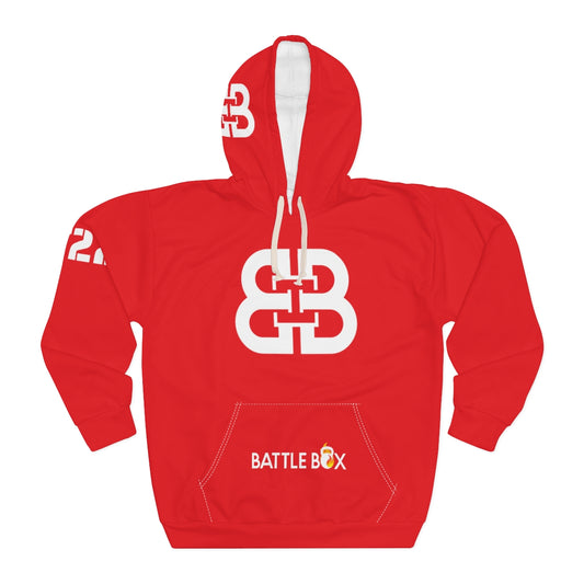 Battle Box Red Unisex Pullover Hoodie