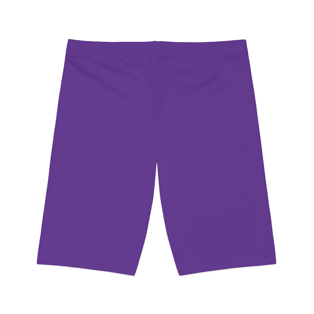 Battle Box Women's Purple Bike Shorts