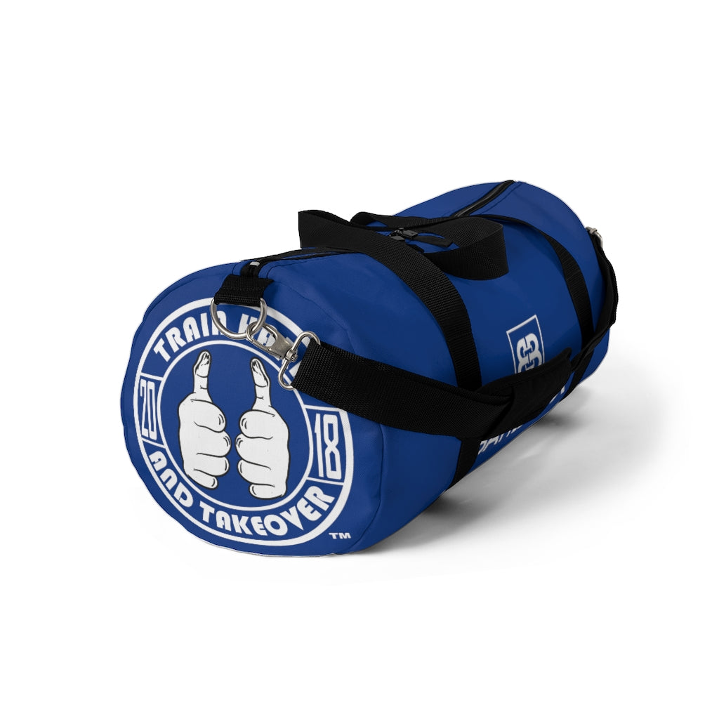 Battle Box Blue Gym Duffel Bag -1A