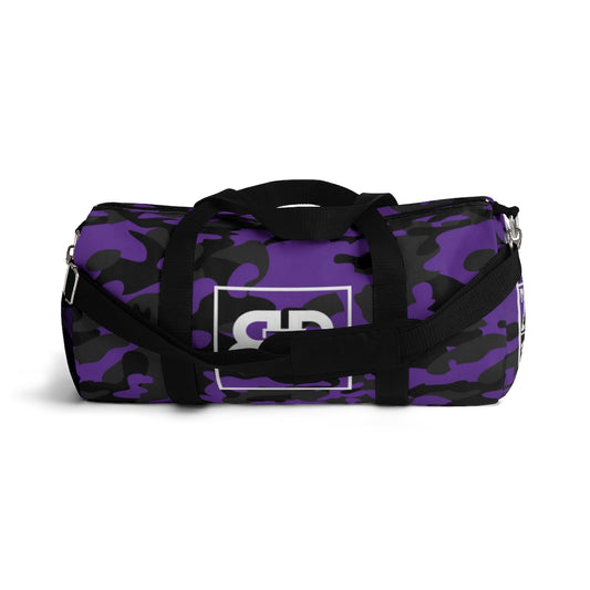 Battle Box Camo Purple Gym Duffel Bag -1A
