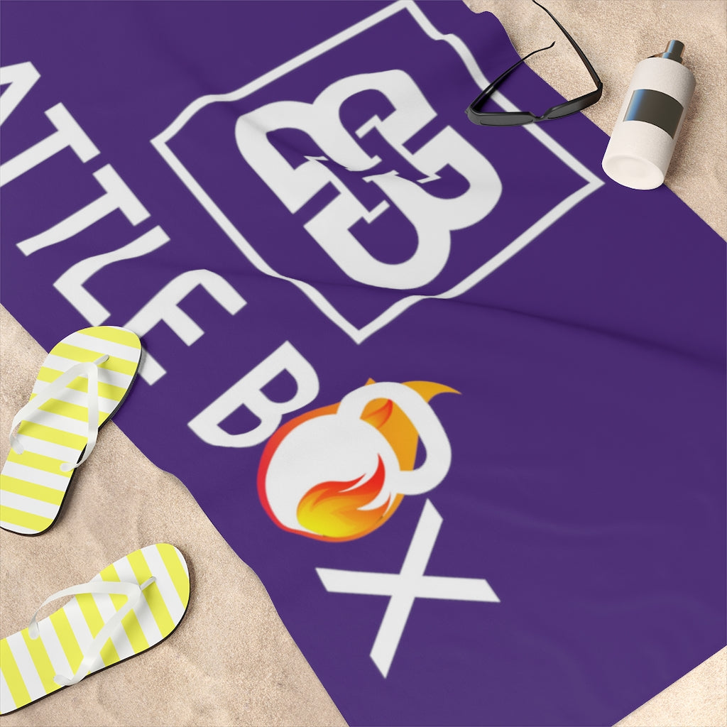 Battle Box Gym Towel - Purple
