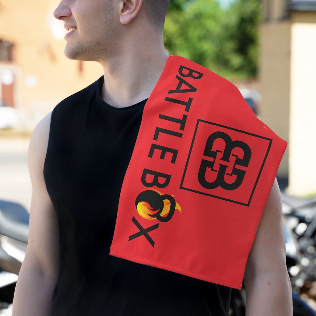 Battle Box Red Rally Towel