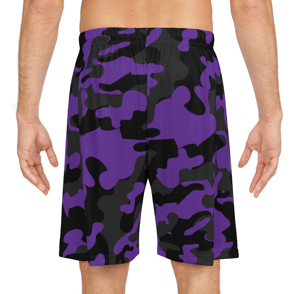 Battle Box BB Purple Camo Basketball Shorts