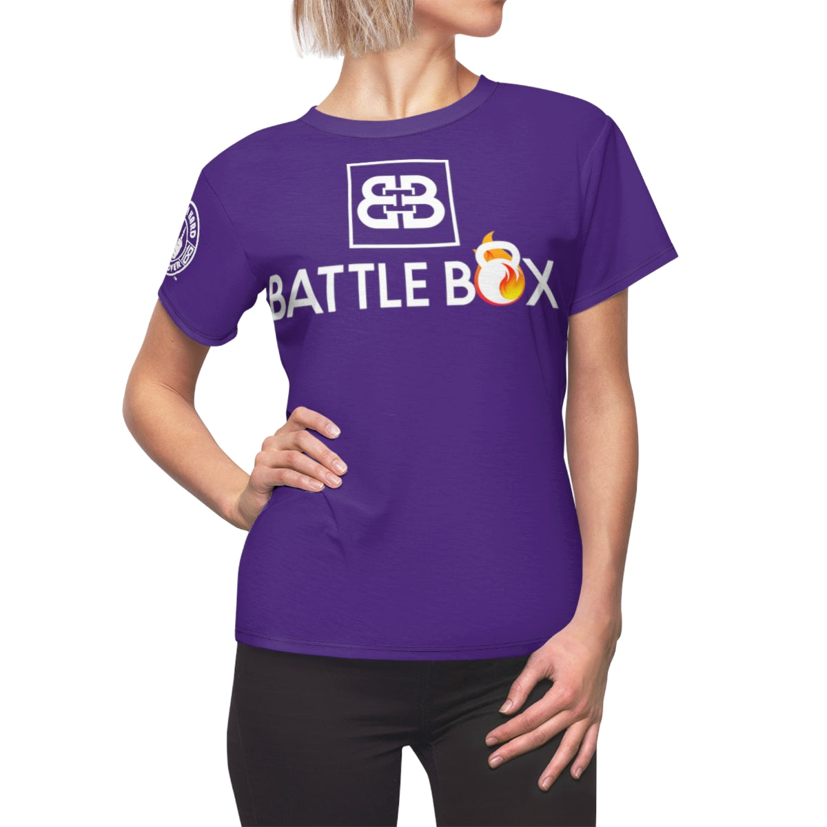 Battle Box Puprle Women's T-Shirt -1A