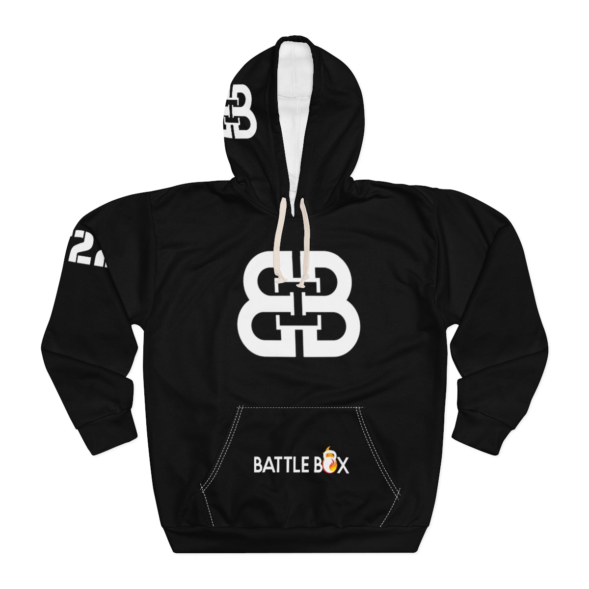 Battle Box Black Unisex Pullover Hoodie