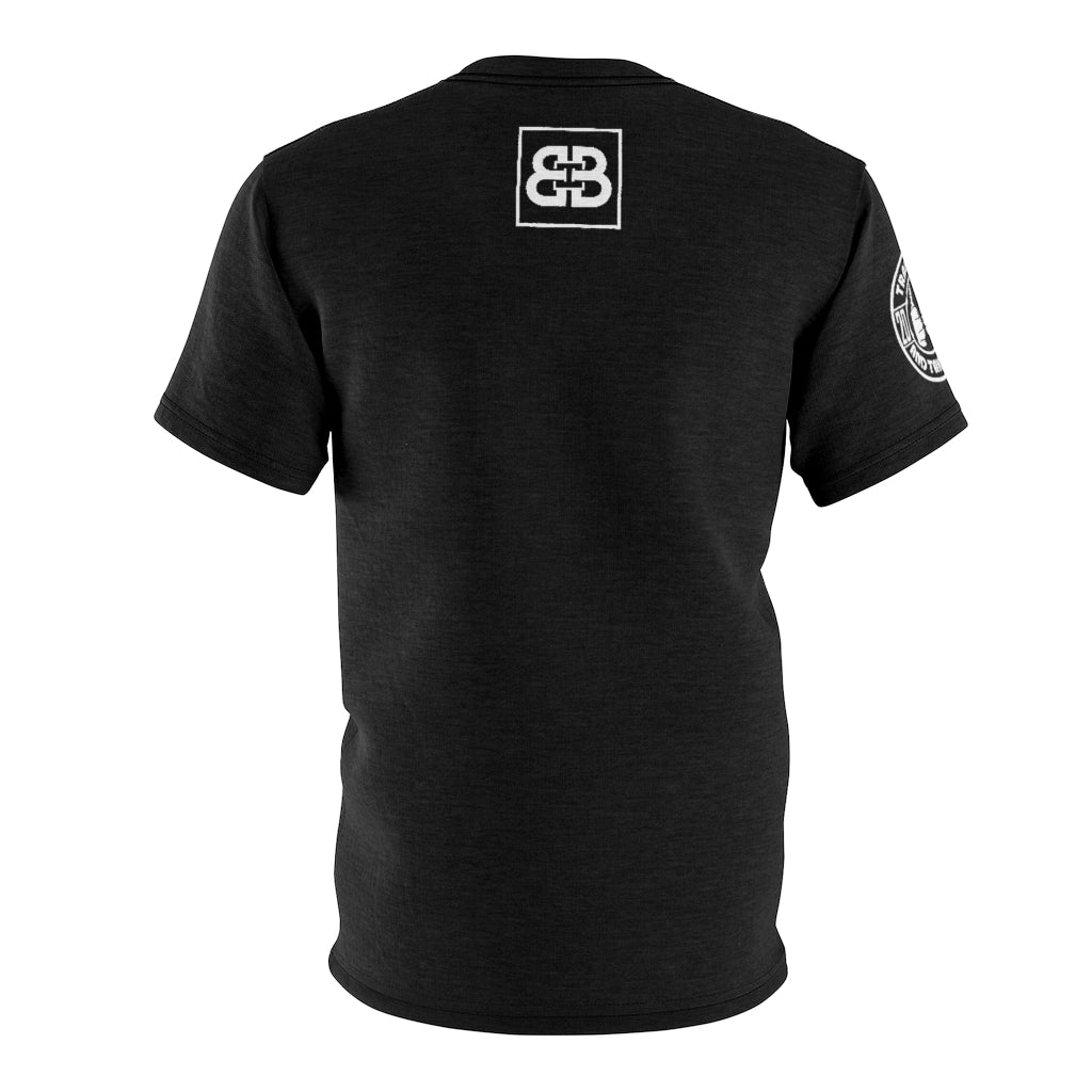 Battle Box Unisex Triple Print Black T-Shirt