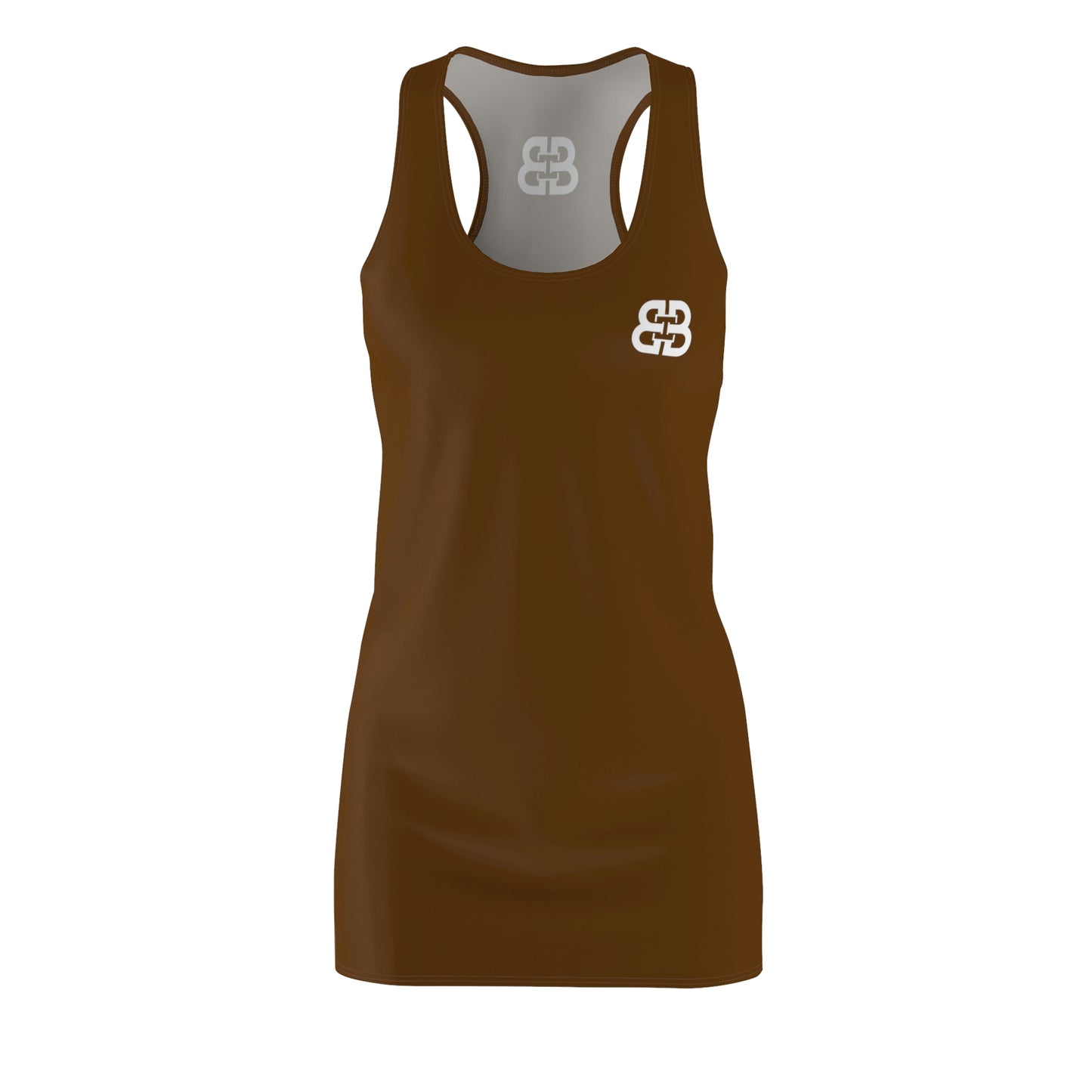 Battle Box Brown Tunic Racerback Top