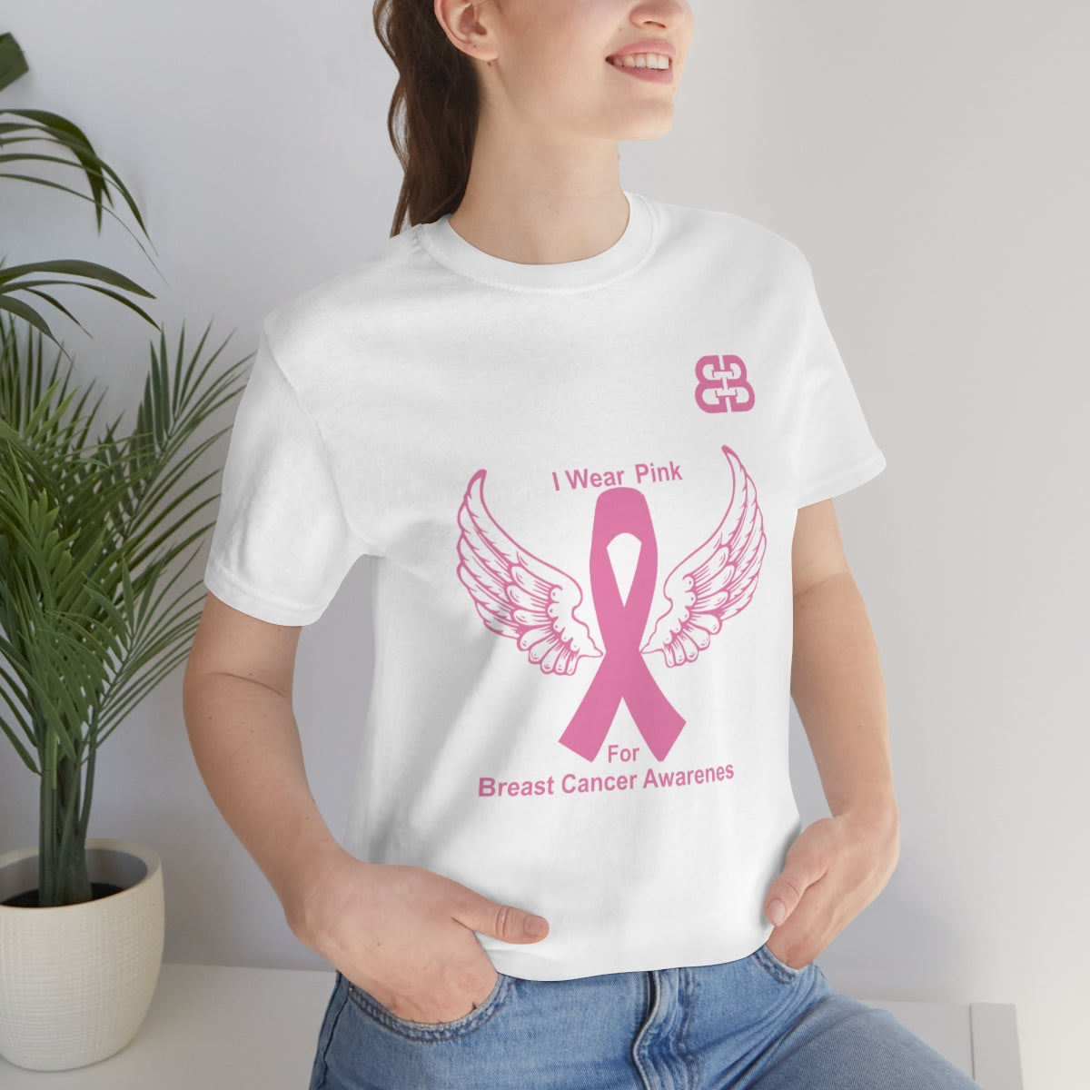 Battle Box Unisex Jersey Short Sleeve Tee - Breast Cancer Awareness