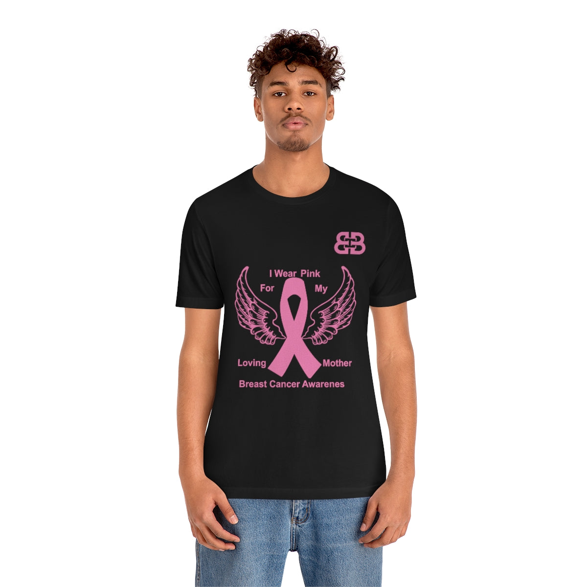 Battle Box Unisex Jersey Short Sleeve Tee - Breast Cancer Awareness Mother