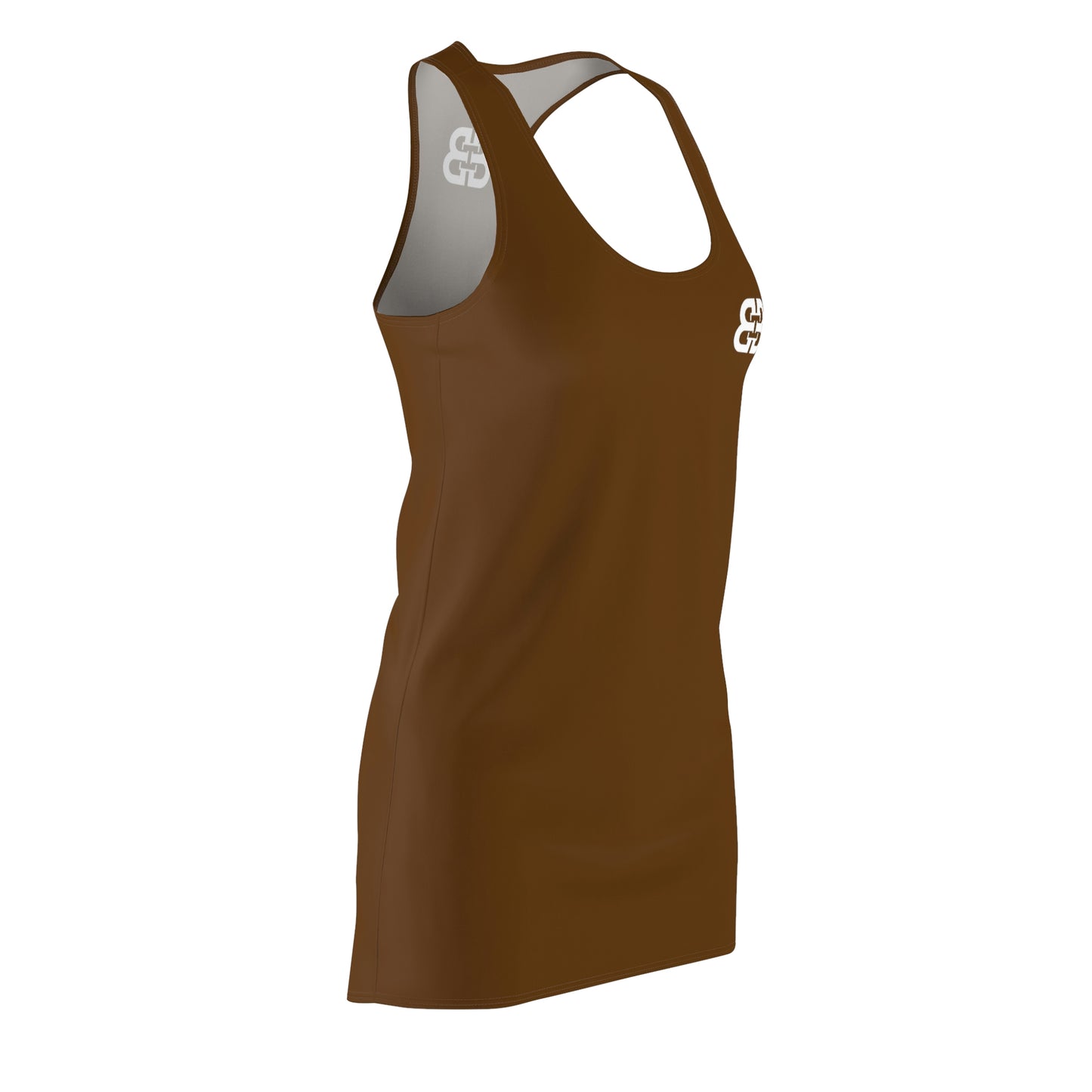 Battle Box Brown Tunic Racerback Top