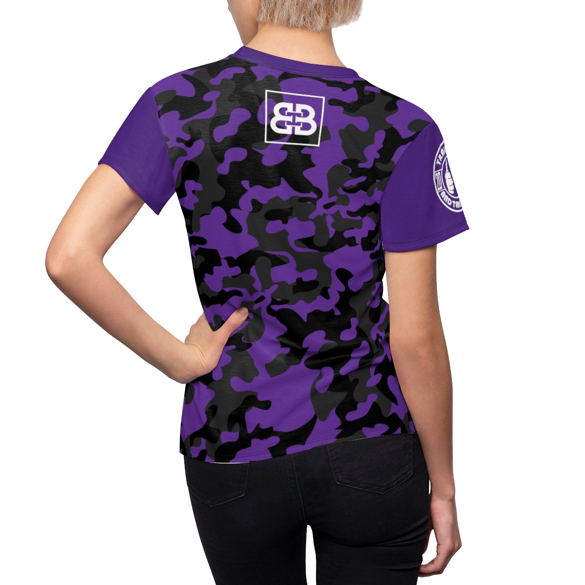 Camo Battle Box Women's T-Shirt -1A