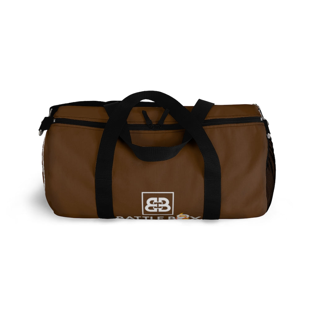 Battle Box Brown Gym Duffel Bag -1A